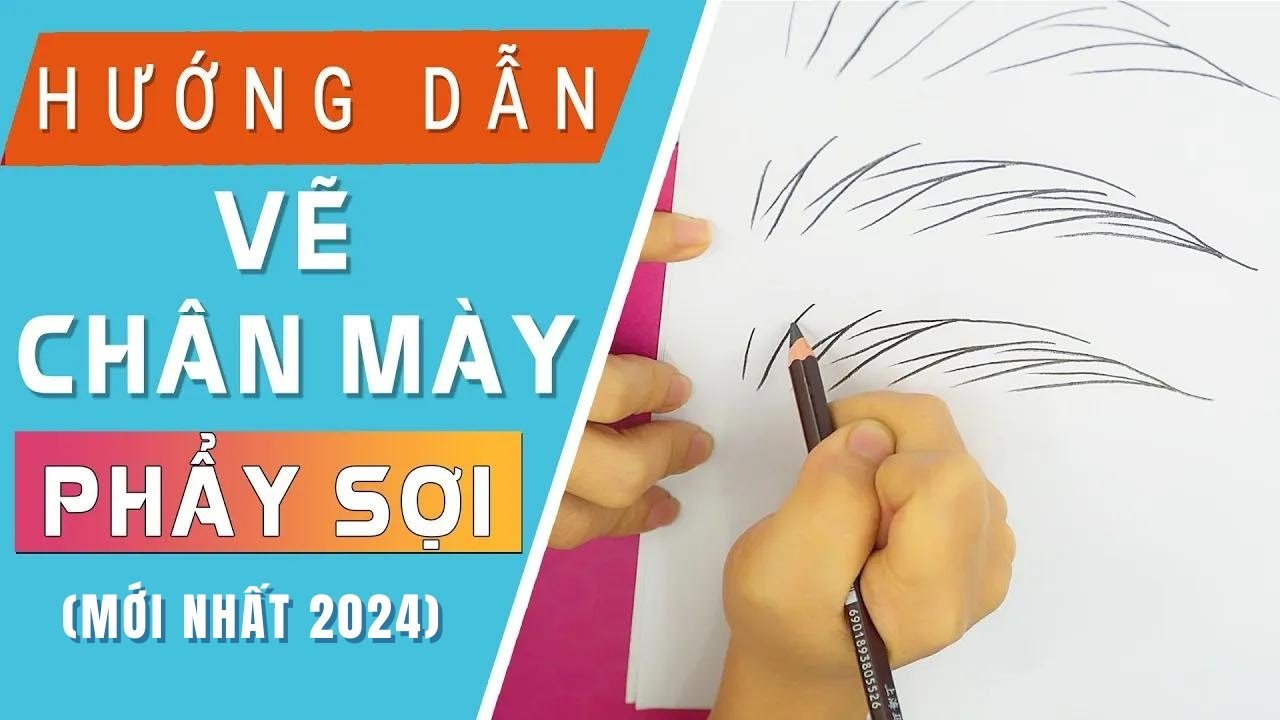 Cách vẽ chân mày phẩy sợi siêu đẹp trong phun xăm thẩm mỹ - Jolie Nguyễn (MỚI NHẤT 2024)