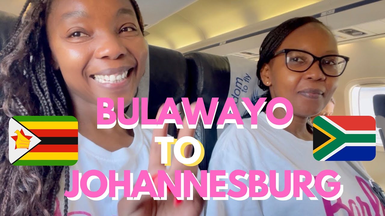 Bulawayo To Johannesburg | Airlink | Zimbabwe To South Africa