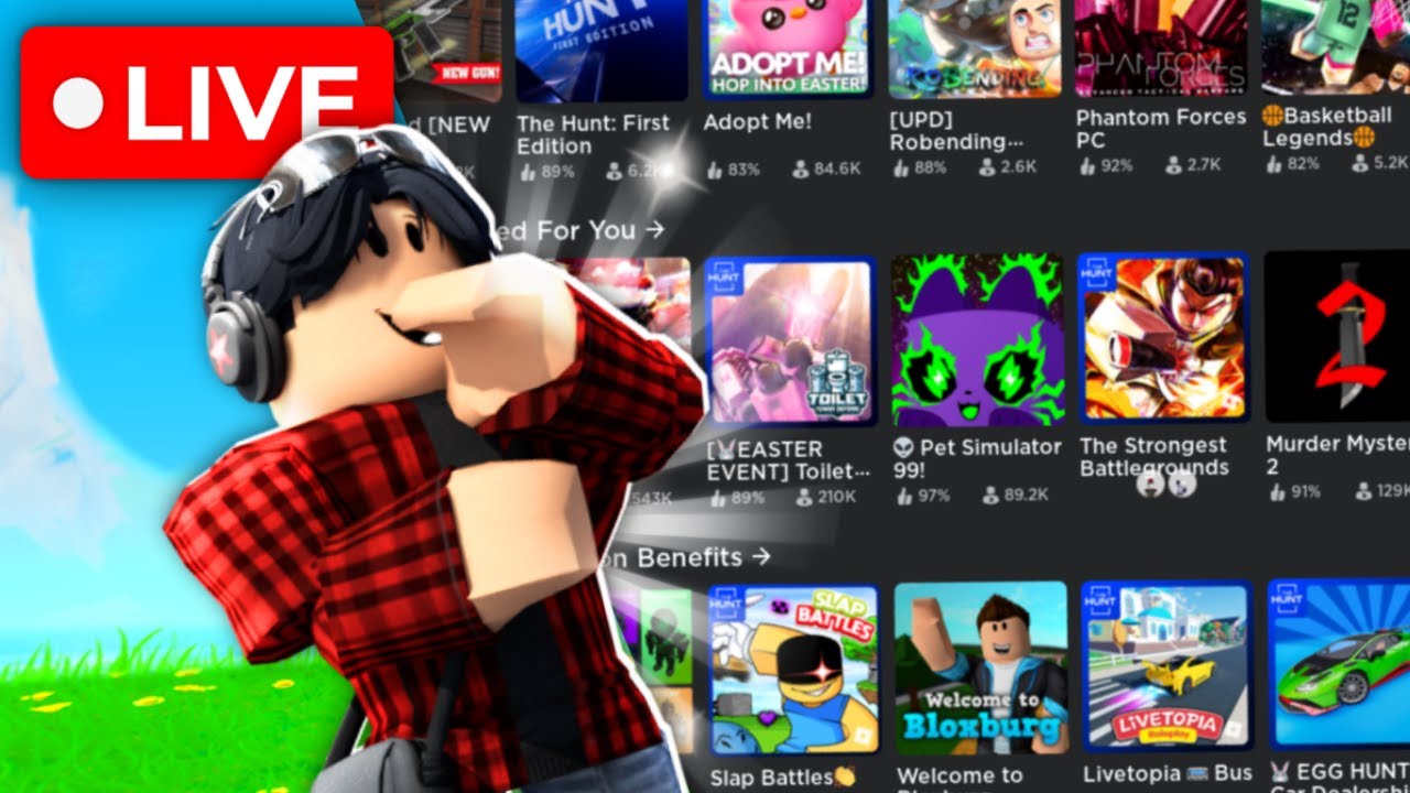 🔴LIVE - ROBLOX CHILL STREAM | COME JOIN!!