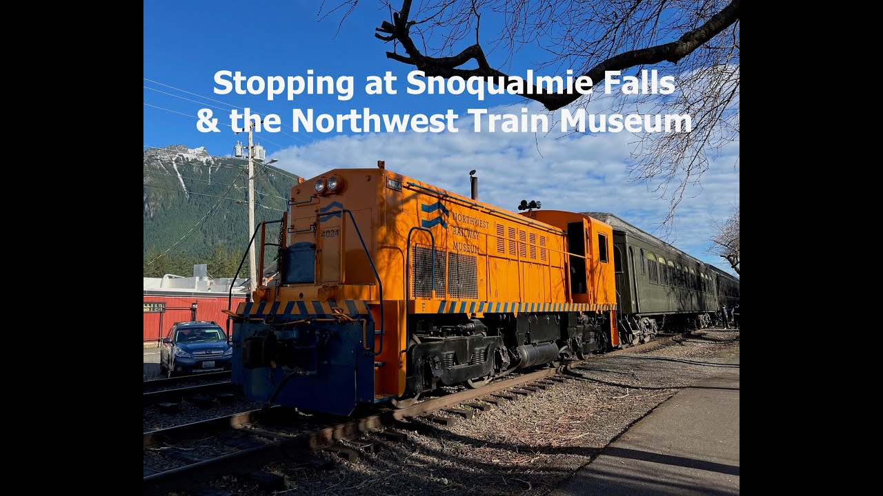Fun Train Ride out of North Bend & Snoqualmie