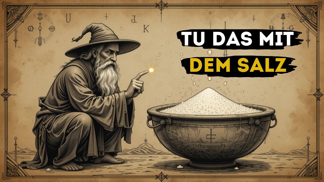 ENTDECKE die SPIRITUELLE KRAFT des SALZES | Das VERBOTENE RITUAL