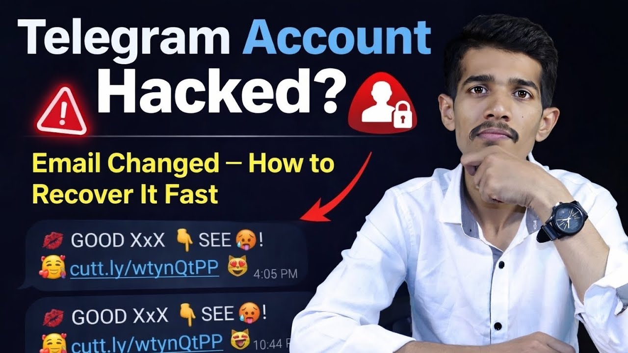 Telegram Account Hacked? Email Changed &ndash; How to Recover It Fast!