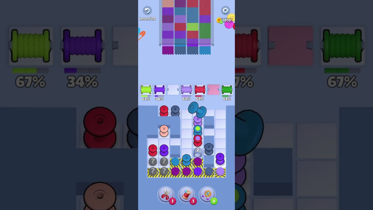 [Knit Out] Level 520 Answer&Walkthrough Solution