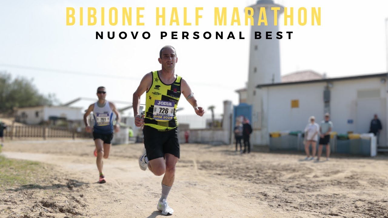 BIBIONE HALF MARATHON 2024: nuovo PB solo 1 mese dopo la MARATONA !!