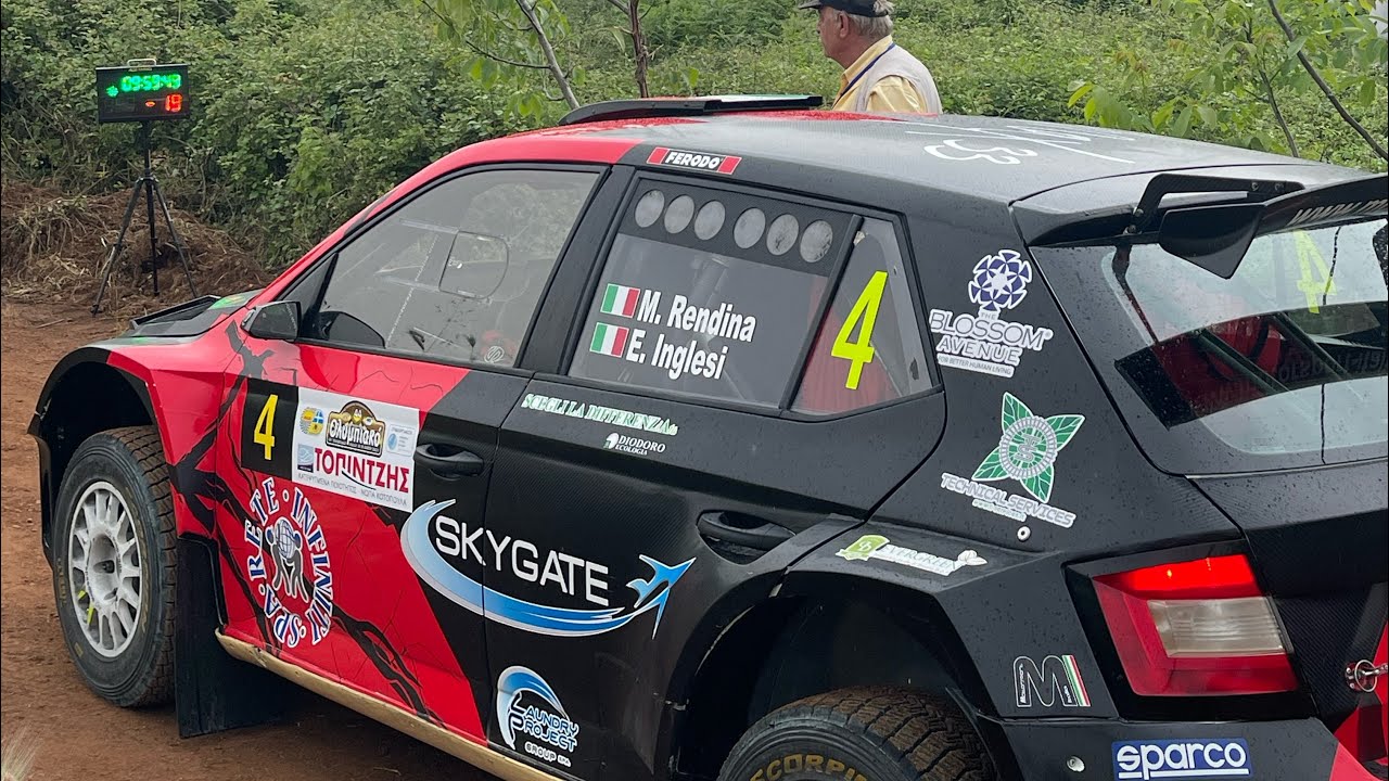 Shakedown Rally OLYMPIACO 2024 HD *Close call Flat out *