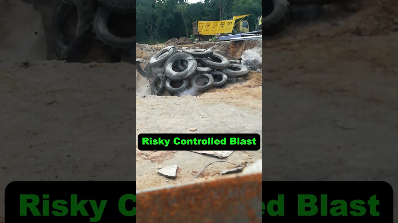ROCK CONTROLLED BLASTING METHODS💥💯👷&zwj;♂️🔥