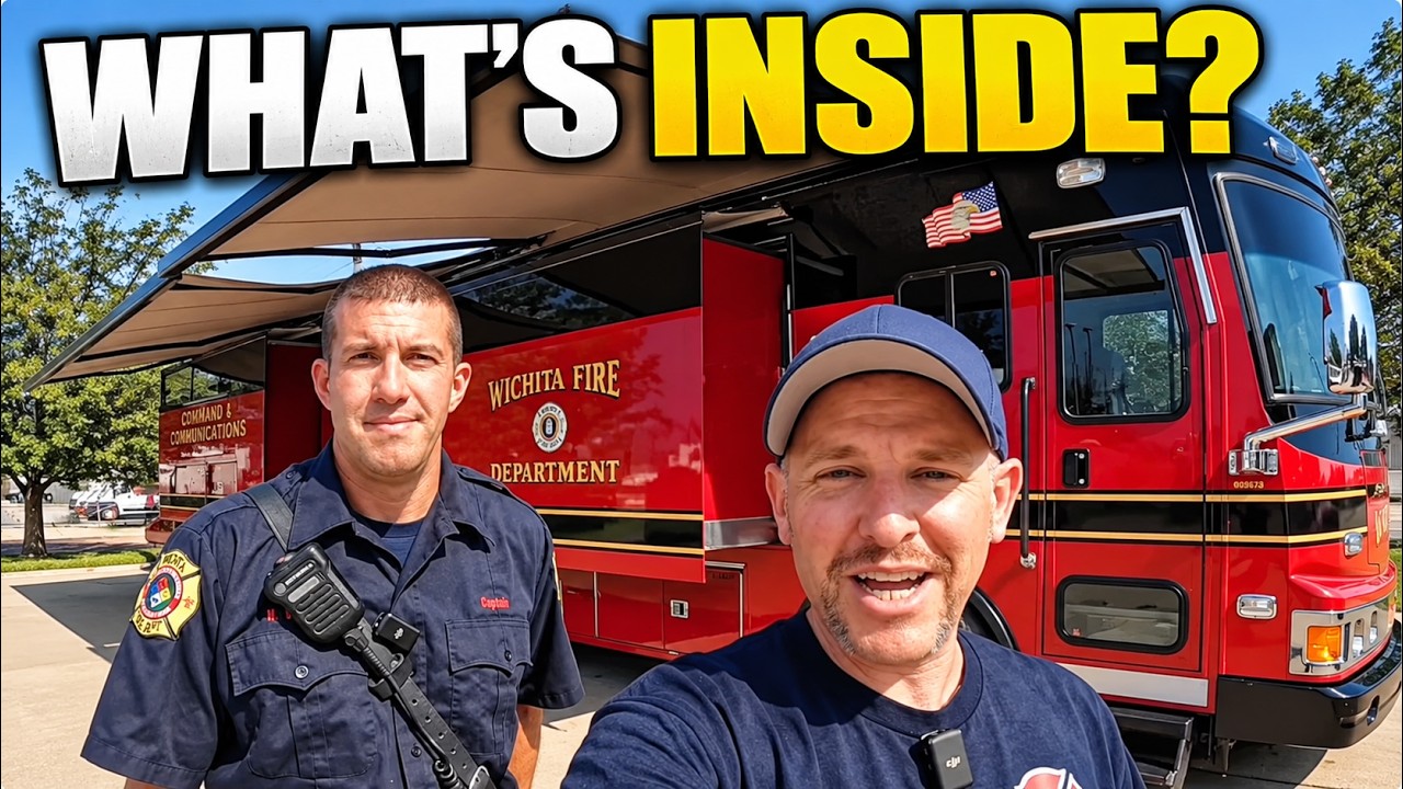 Field Comm Tour and Battalion Chief Ride Along - Wichita Kansas