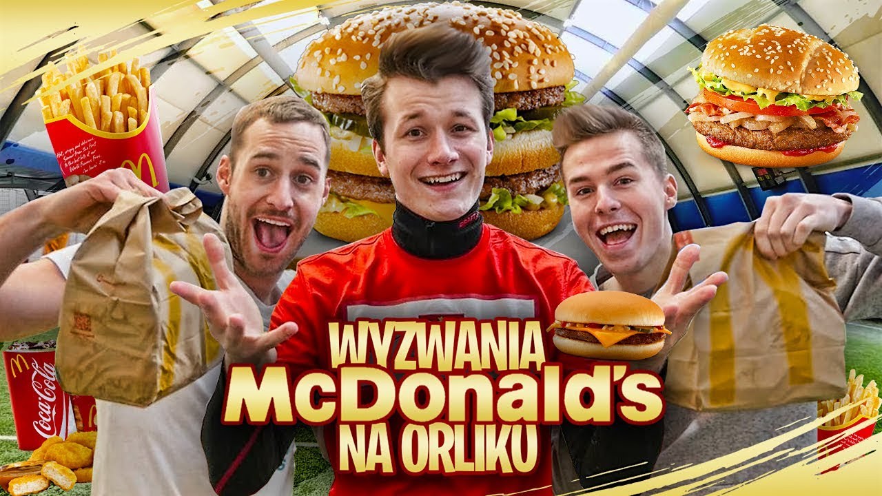 WYZWANIA MCDONALD'S NA ORLIKU!