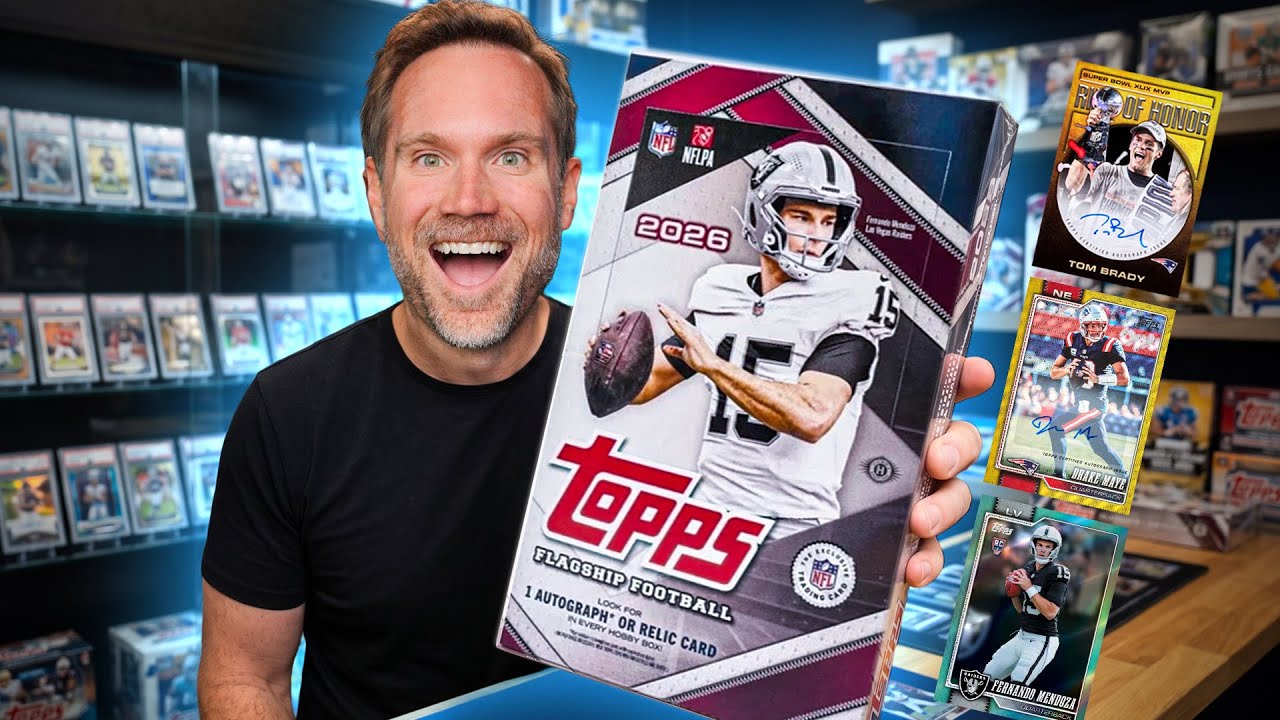 2026 Topps Flagship Football УЖЕ ЗДЕСЬ! Все, что вам нужно знать