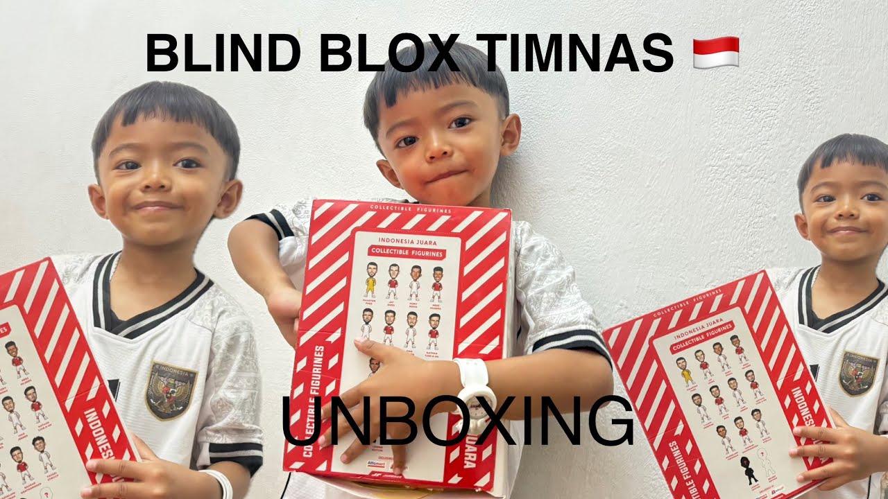 unboxing 12 blind box timnas indonesia #mainanalfamart #blindbox  #timnas #timnasindonesia 
