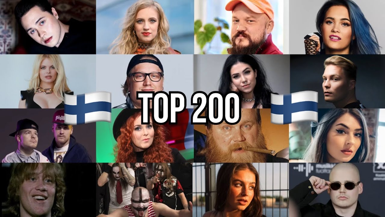 Top 200 Suomenkieliset Biisit Spotifyssä