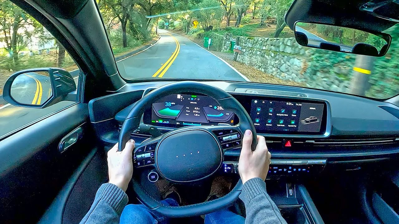2023 Hyundai Ioniq 6 SE RWD - POV Test Drive (Binaural Audio)