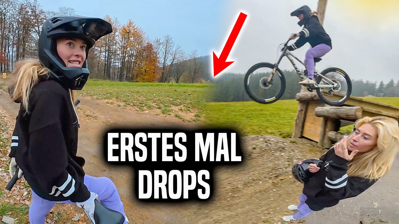Freundin AM LIMIT im Greenhill Bikepark!