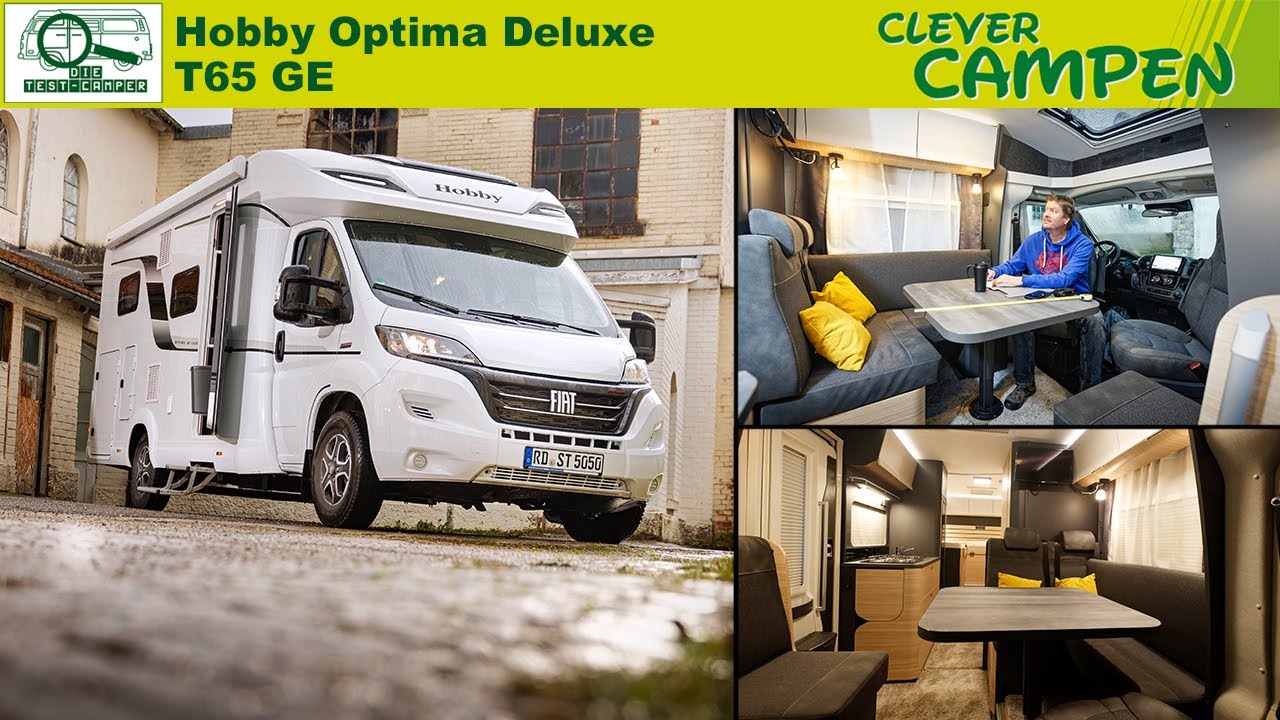 Das Hygge-Mobil: Hobby Optima Deluxe T65 GE - Wohnlich aber nicht günstig - Clever Campen / Test