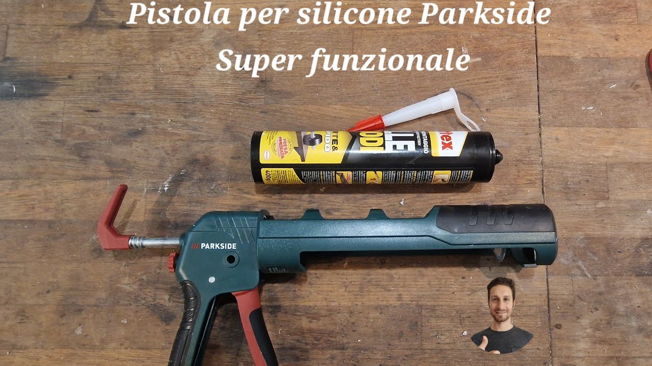 Pistola per silicone Parkside come si usa