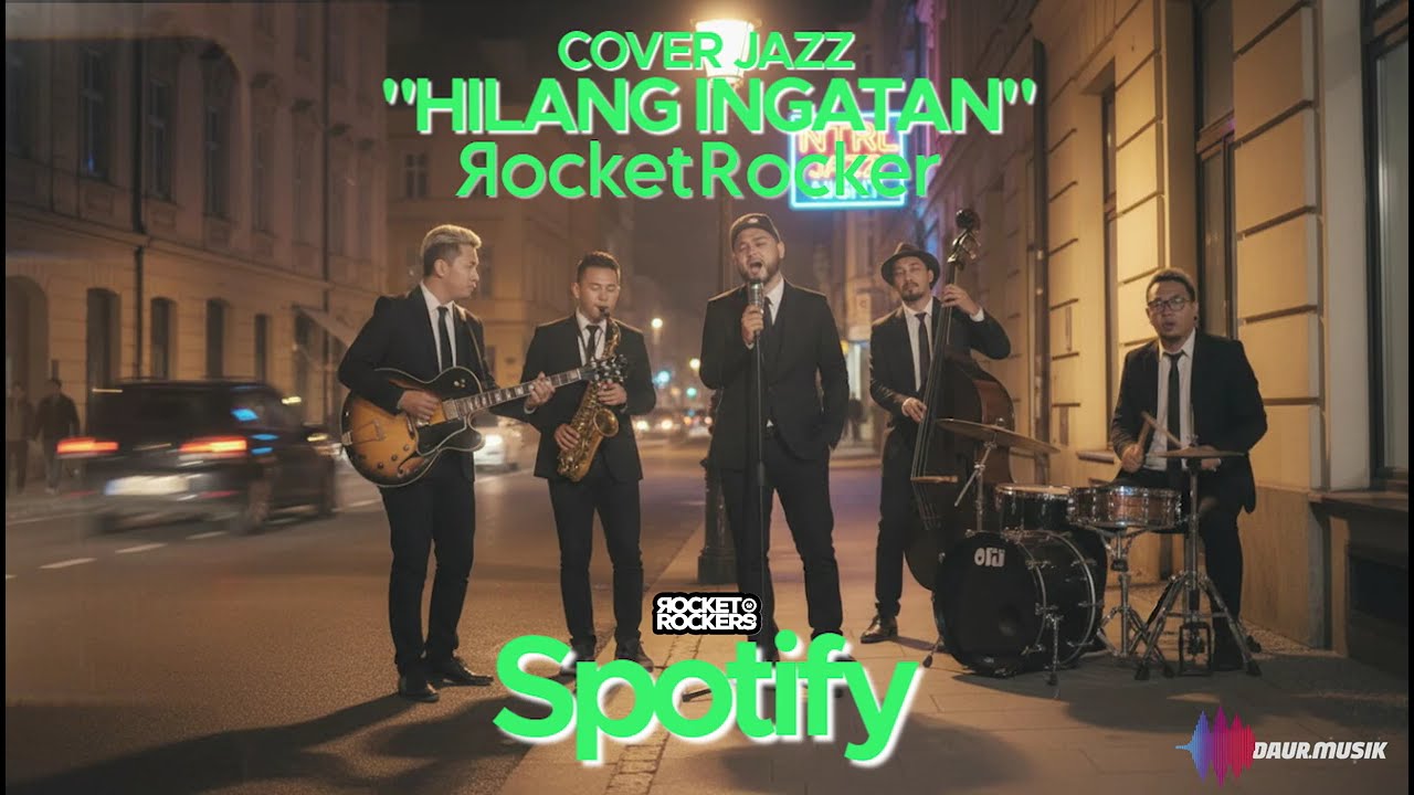 Rocket Rockers - Hilang Ingatan | AI Cover Modern Jazz Ballad (Relaxing Jazz Version) #coverjazz