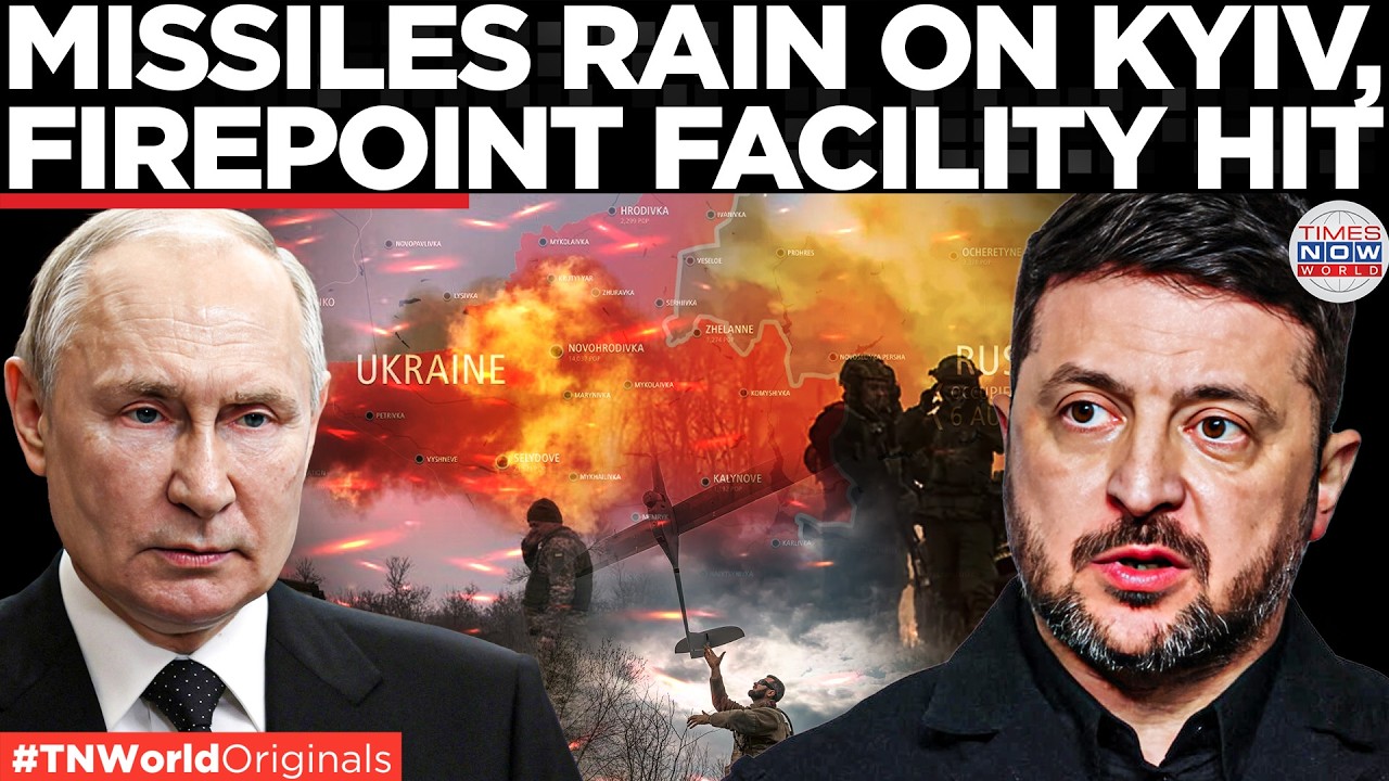 RUSSIA UNLEASHES HELL: Moscow Strikes Kyiv, Odesa, Dnipro in Massive Ukraine Attack