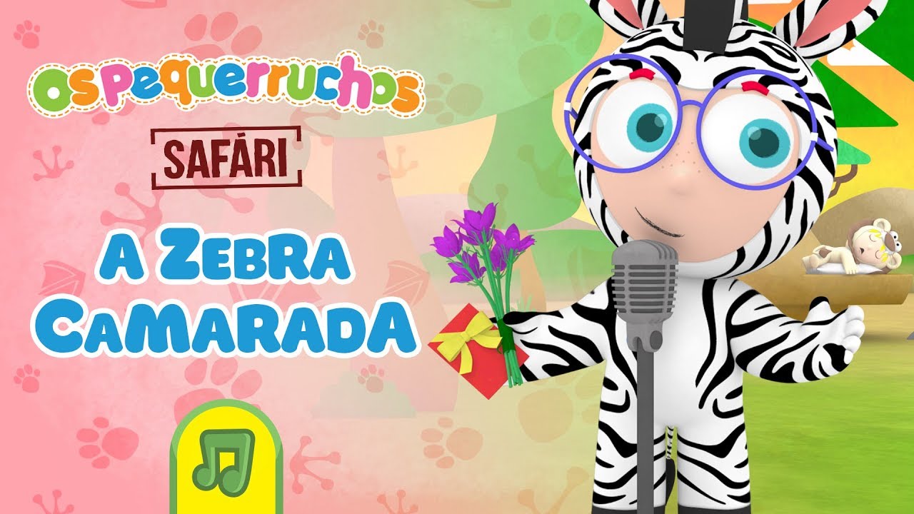Os Pequerruchos - A Zebra Camarada [DVD Safári]