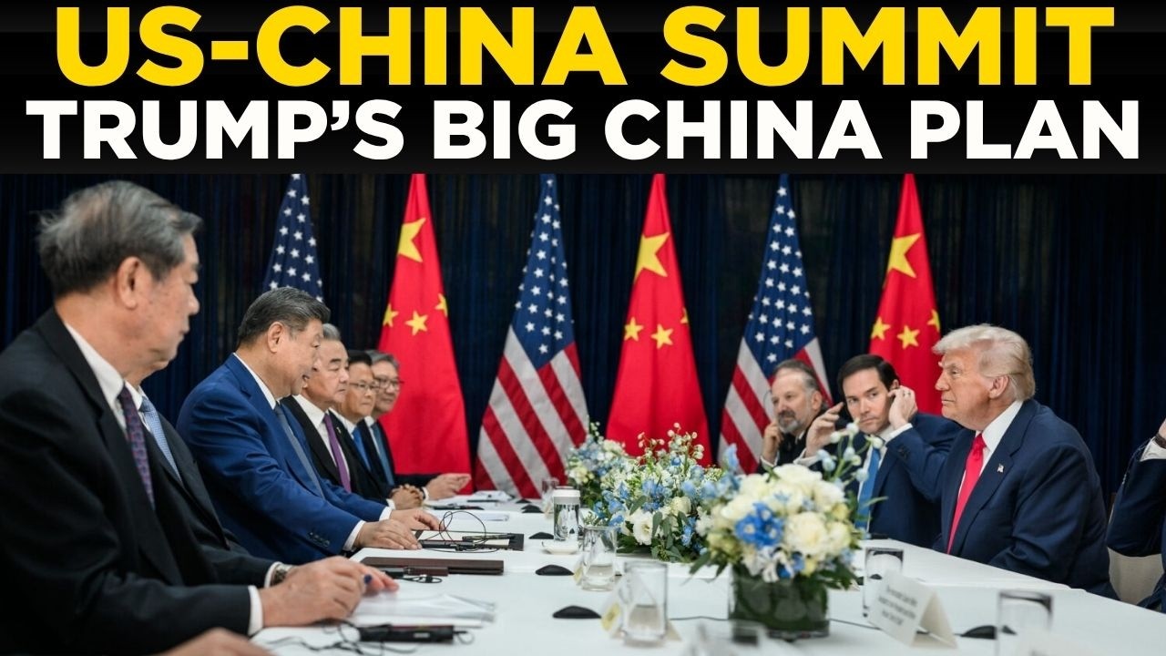 Trump China Meeting LIVE: Trump and Xi Jinping Hold High-Stakes Bilateral Meeting | US-China Talks