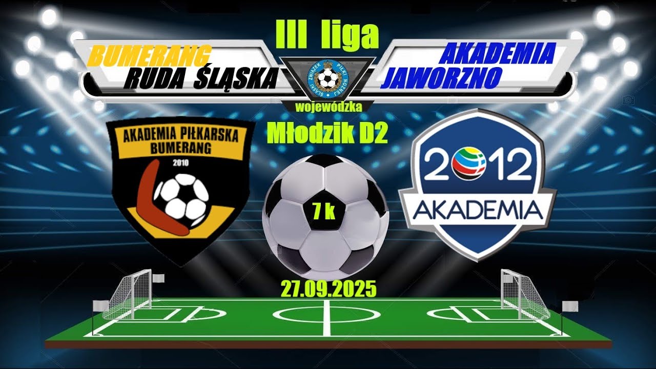 Bumerang Ruda Śląska - Akademia Jaworzno (7 kolejka)
