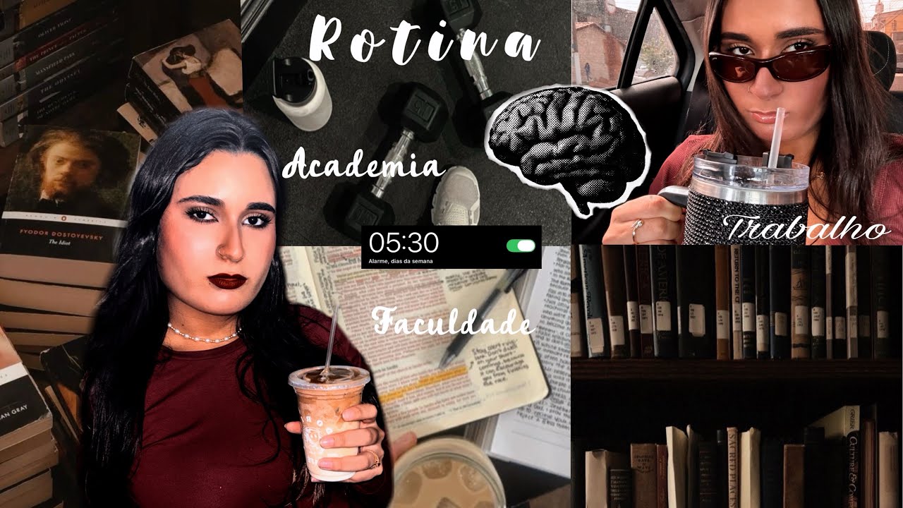Vlog: Primeiro dia na faculdade de psicologia 🧠 + academia + trabalho | rotina real.