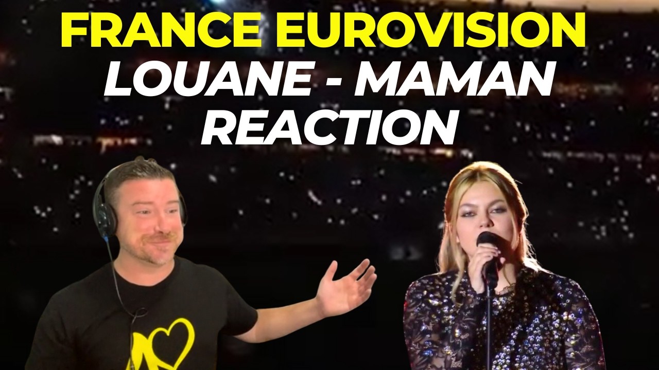 France Eurovision 2025 - Reacting to Louane's Song Maman