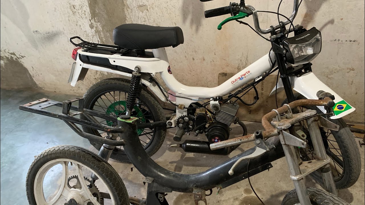 Número do chassi da mobilete Caloi vs Monark