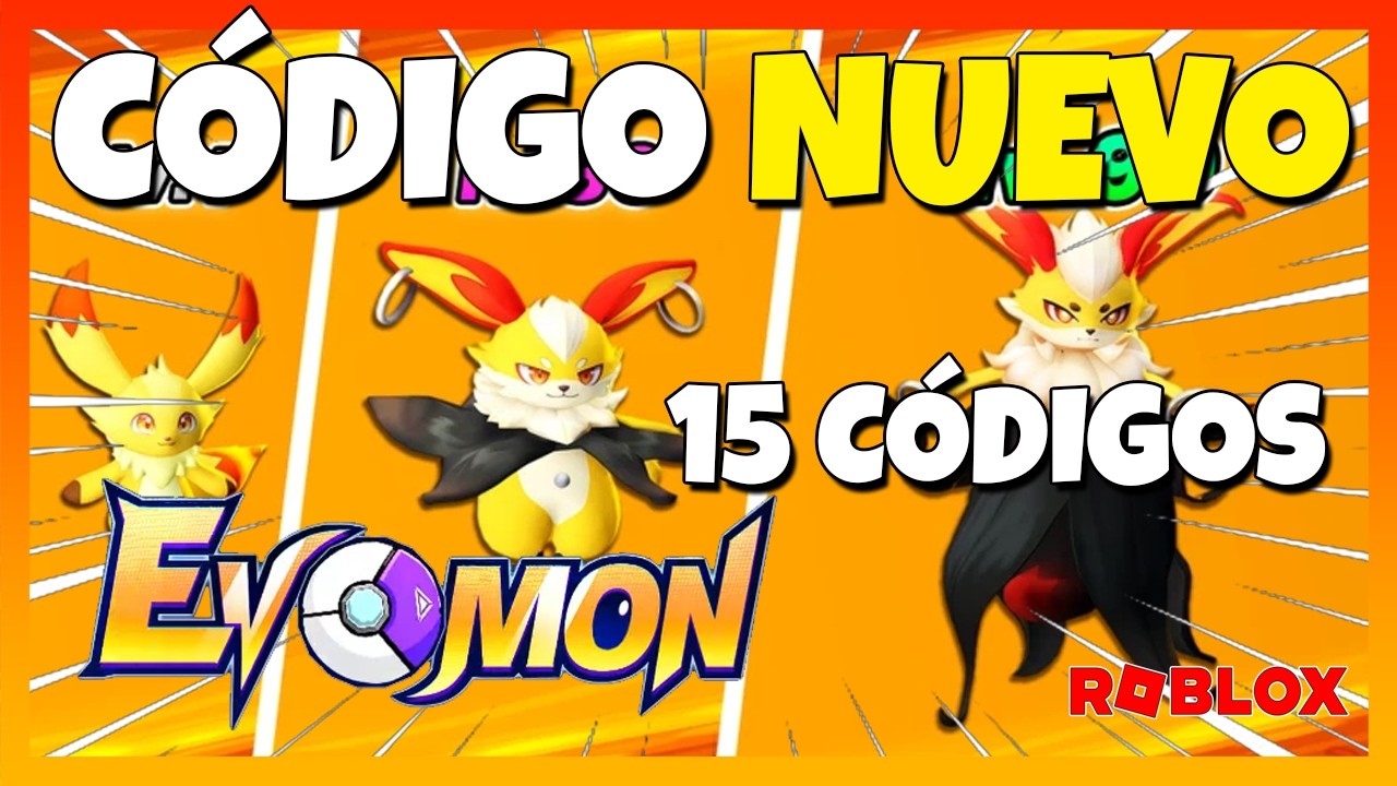 ✅C&Oacute;DIGO NUEVO✅15 C&Oacute;DIGOS de 🔥 EVOMON 🔥Recompensas GRATIS🔥EVOMON Roblox🔥Evoluci&oacute;n de Monstruos Roblox