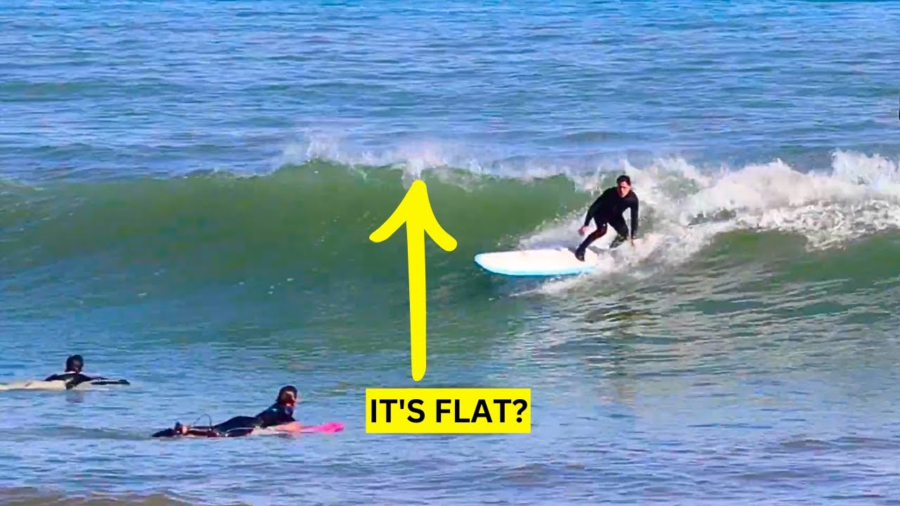 They Say The MEDITERRANEAN is FLAT? Surfing in Valencia Spain!