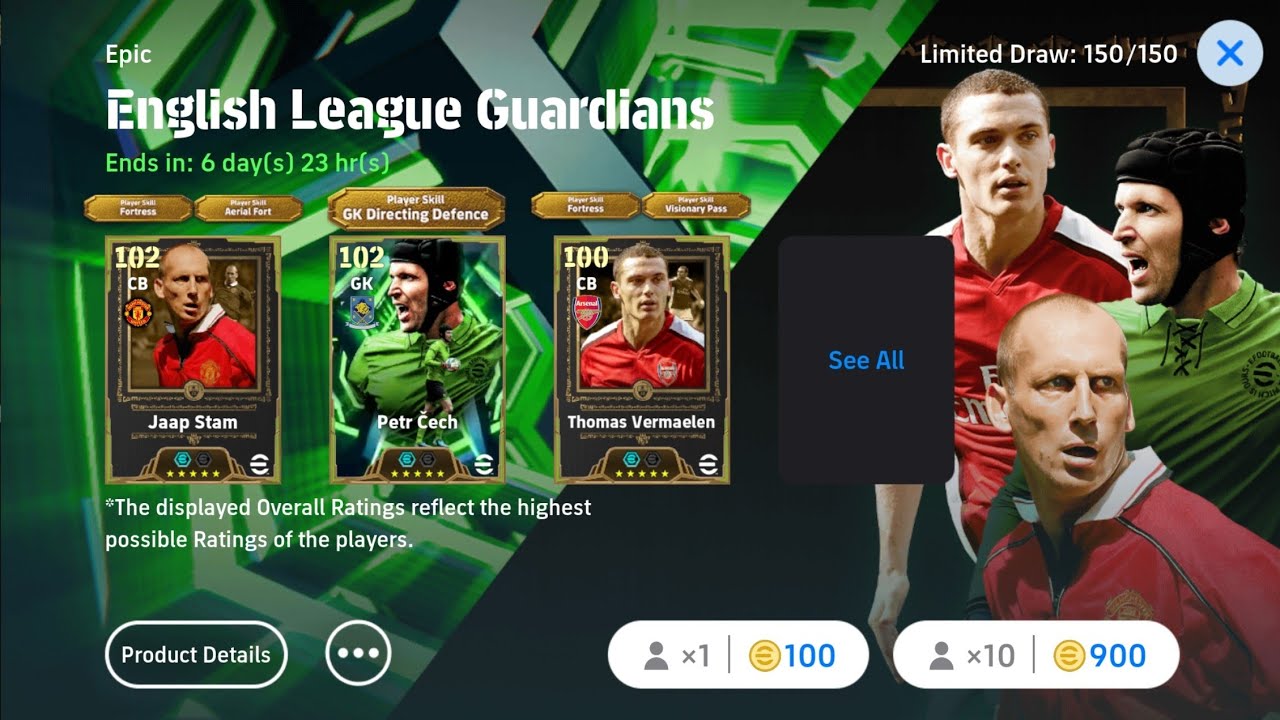 Trick To Get 107 Rated Epic Jaap Stam In eFootball 2026| Petr Cech Pack | English League Guardians |