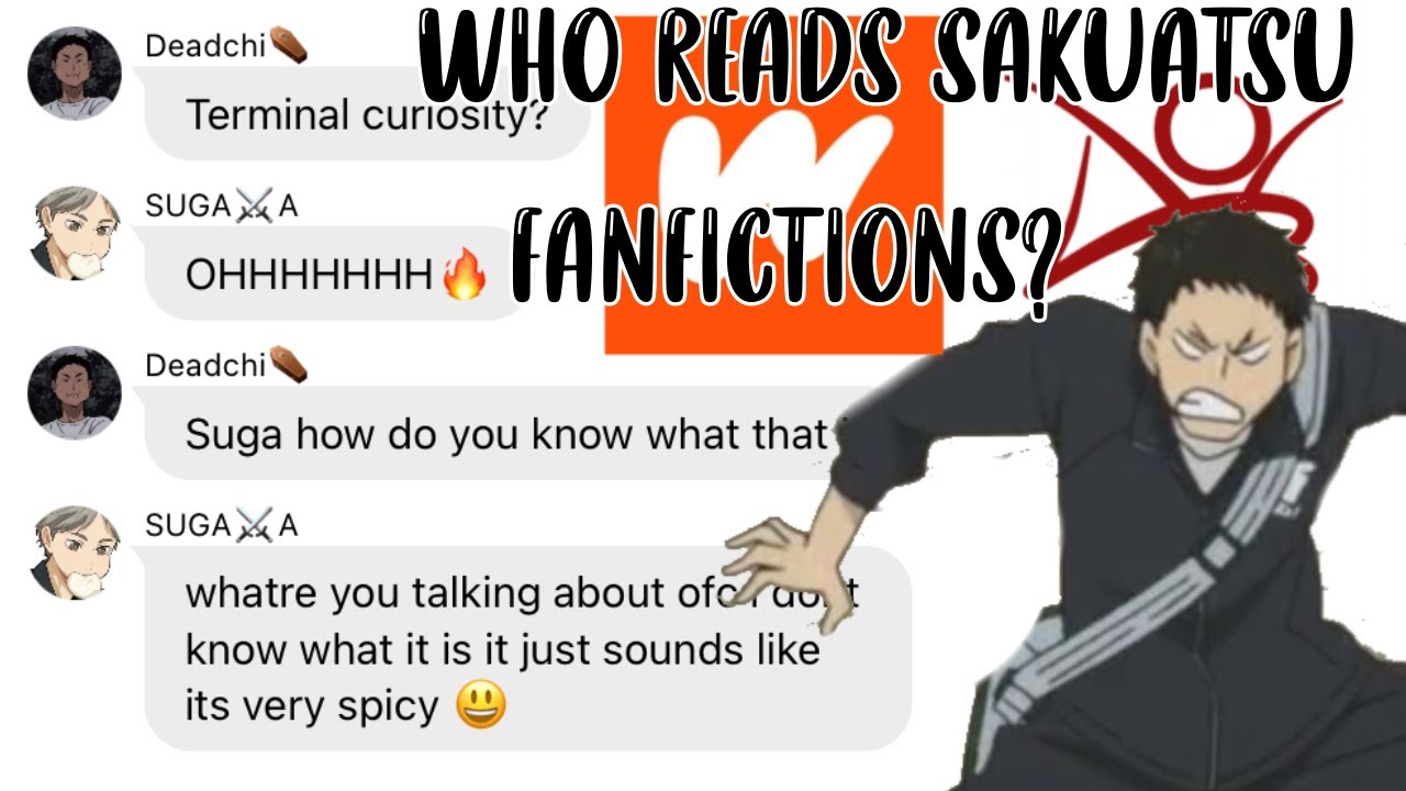 Who was reading SakuAtsu?! 😡😡 | Haikyuu Text!