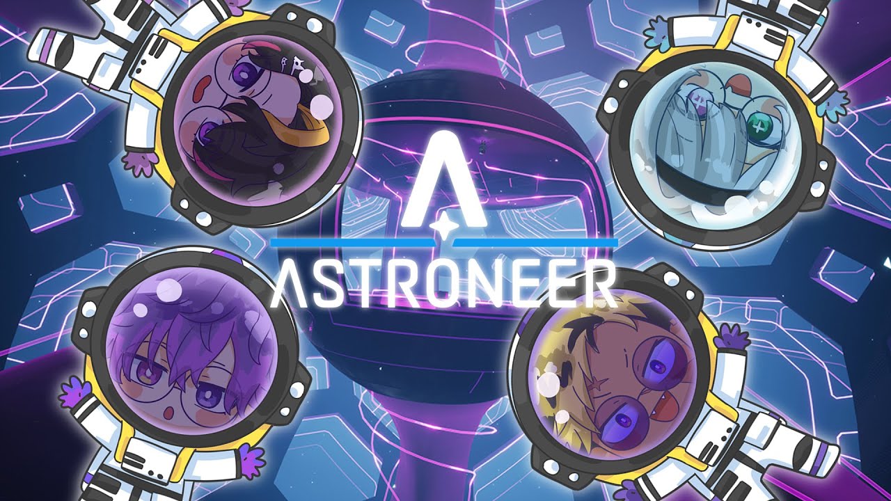 Exploring outer space with friends!【Astroneer】