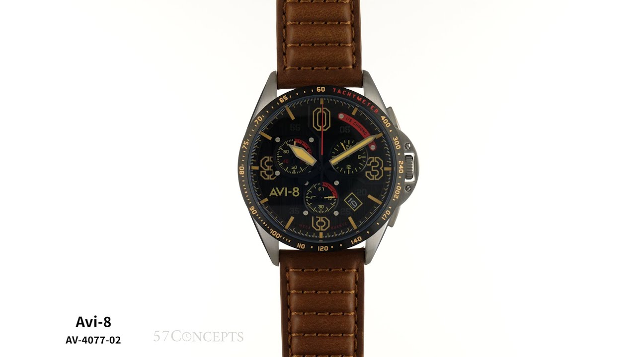 AVI-8 AV-4077-02 P-51 Mustang &bull; Zegarek męski