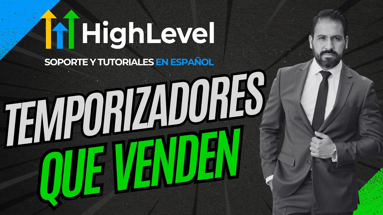 Go High Level: Cómo usar TEMPORIZADORES para vender MÁS (Paso a Paso)
