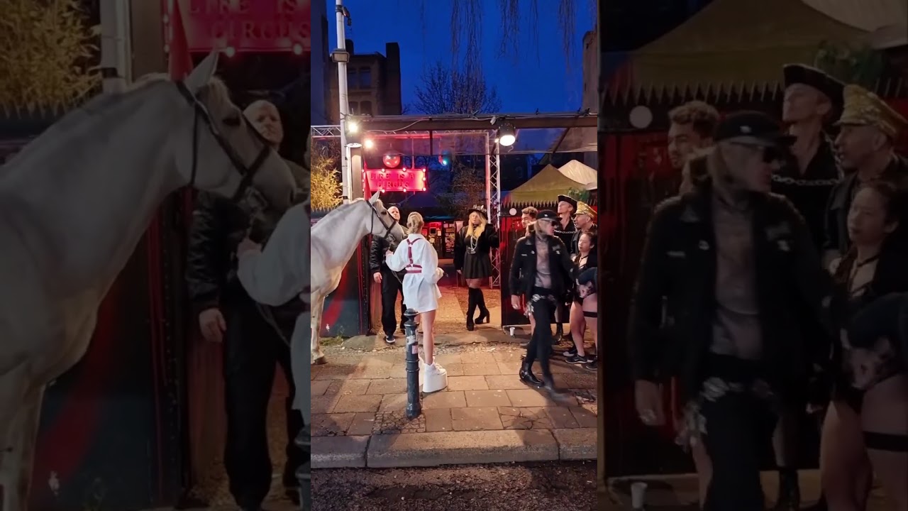 showing us how to enter a club in Berlin 😎 #berlin