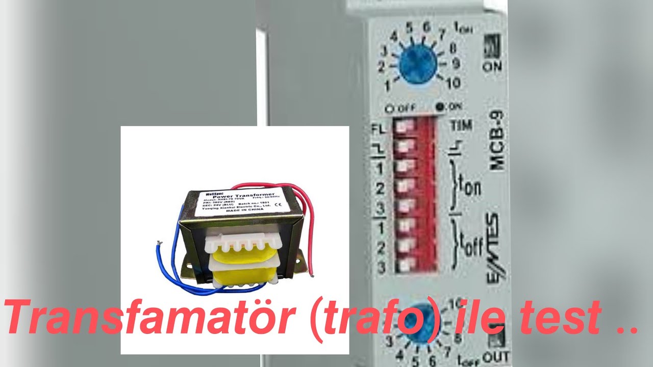 ENTES MCB-9 ZAMAN RÖLESİ DETAYLI İNCELEME, BAĞLAMA, TEST ETME VE ÇALIŞTIRMA....