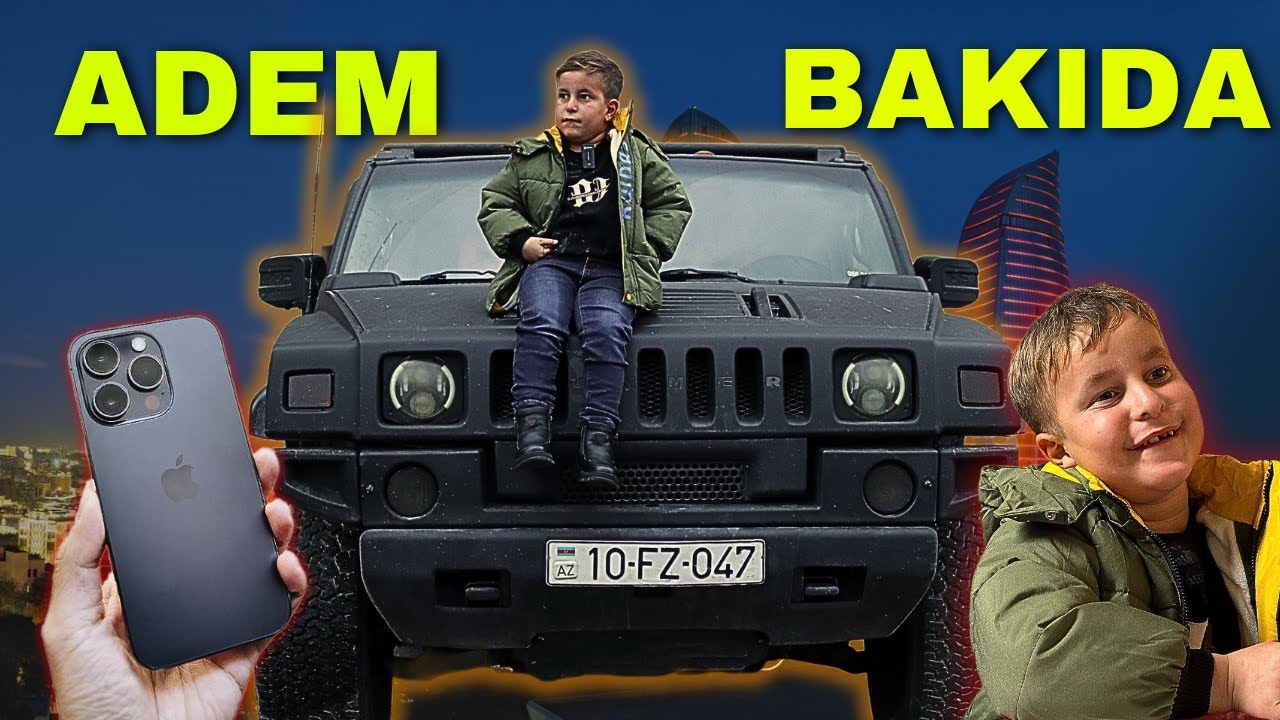 ADƏMİ BAKIYA GƏTİRDİK !!! ADƏMƏ İPHONE 14 HƏDİYYƏ EDİLDİ (AĞLADI)