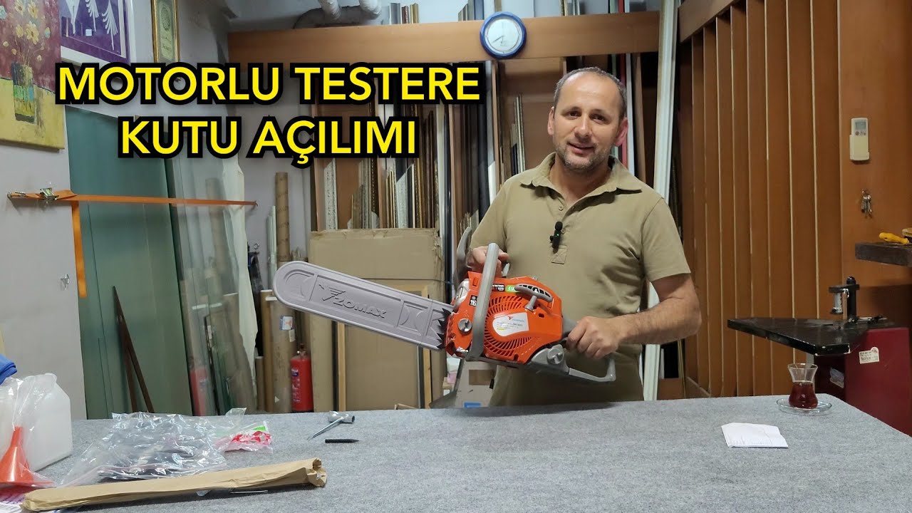 YENİ MOTORLU TESTEREMİZ GELDİ - ZOMAX GERÇEKTEN PROFESYONEL OLABİLİR Mİ?