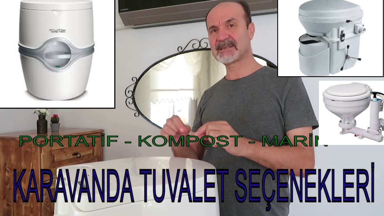 KARAVANDA TUVALET SEÇENEKLERİ / PORTATİF TUVALET / THETFORD PORTAPOTTİ