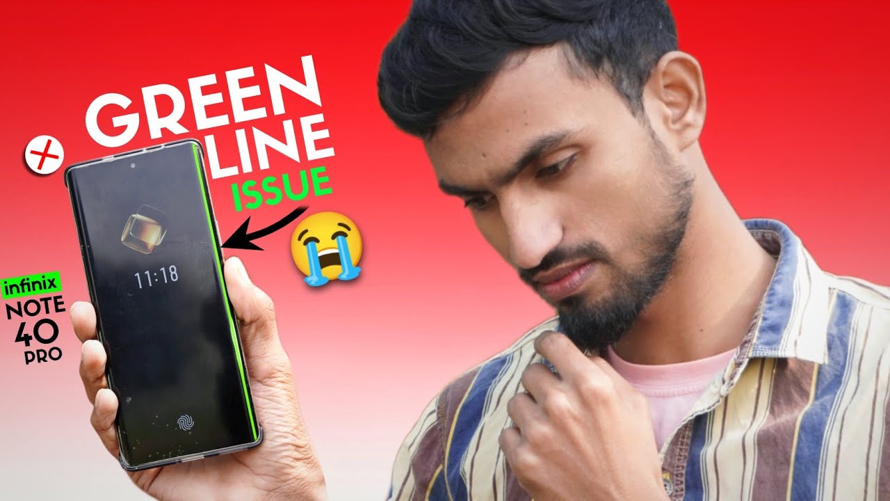 Infinix Note 40 Pro Green Line issue 😞 service centre rejected to repair for free 😡 must watch 🙏