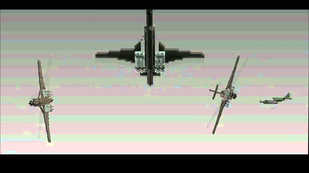 RST's Animations: Harlem Shake in minecraft (plane edition)