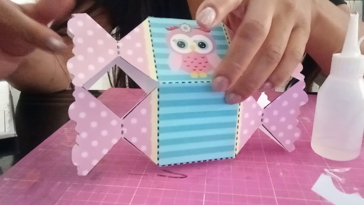 Caixa bala Personalizada (montagem)