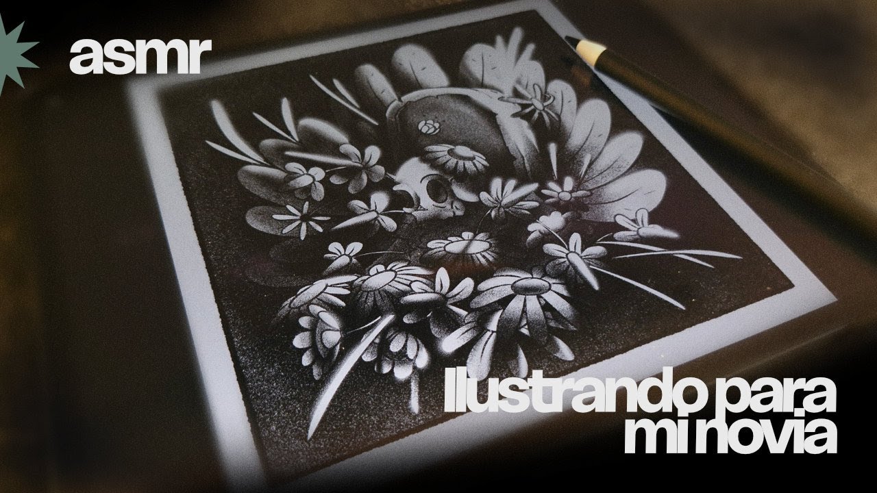 ASMR Palabras detonantes | Trigger words - ILUSTRACIÓN par mi NOVIA