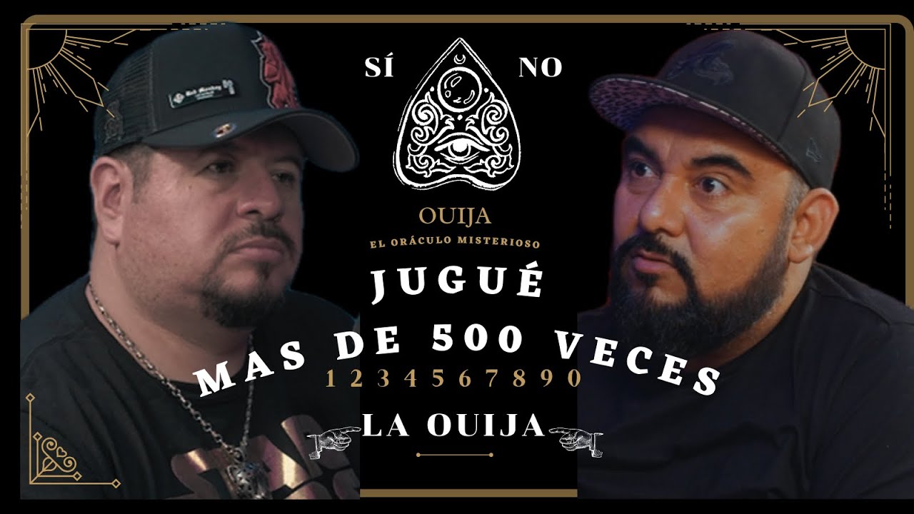 Jugué la Ouija mas de 500 veces, me arrepiento: @SINMIEDOOmarCrew
