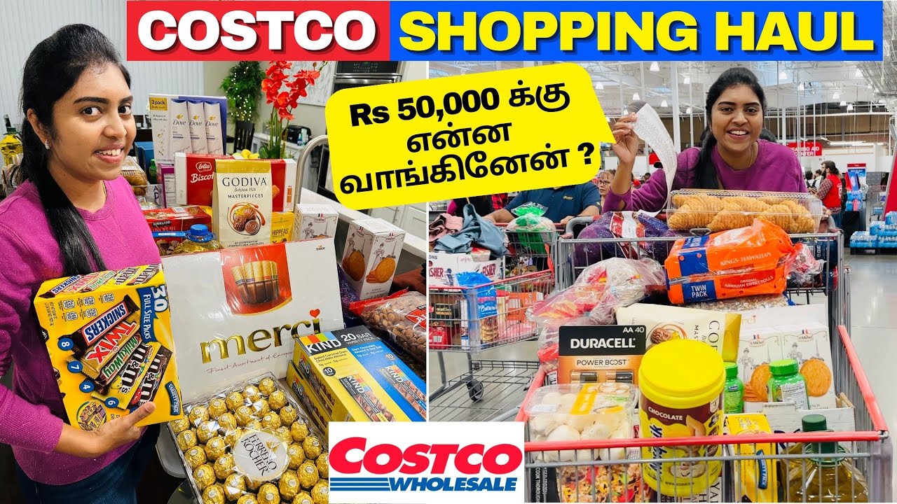 🛍️ Costco Holiday Season Shopping Haul 2023 | What did I buy ? | Gifts & Apparels | USA Tamil VLOG
