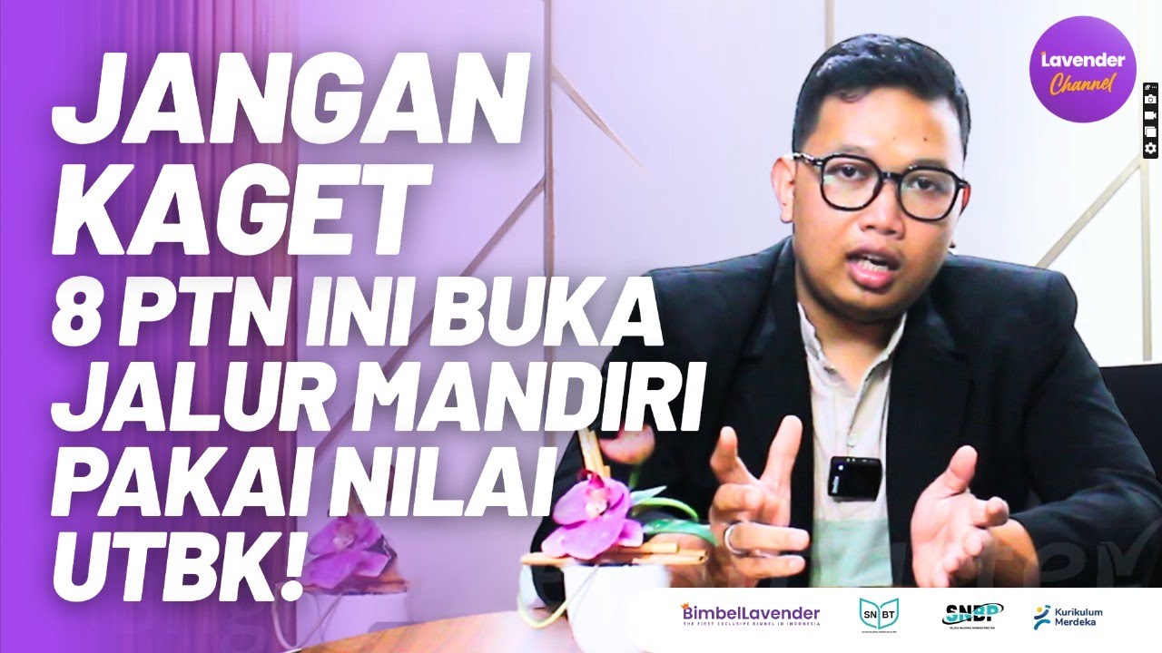 8 Kampus Negeri yang Terima Nilai UTBK di Jalur Mandiri