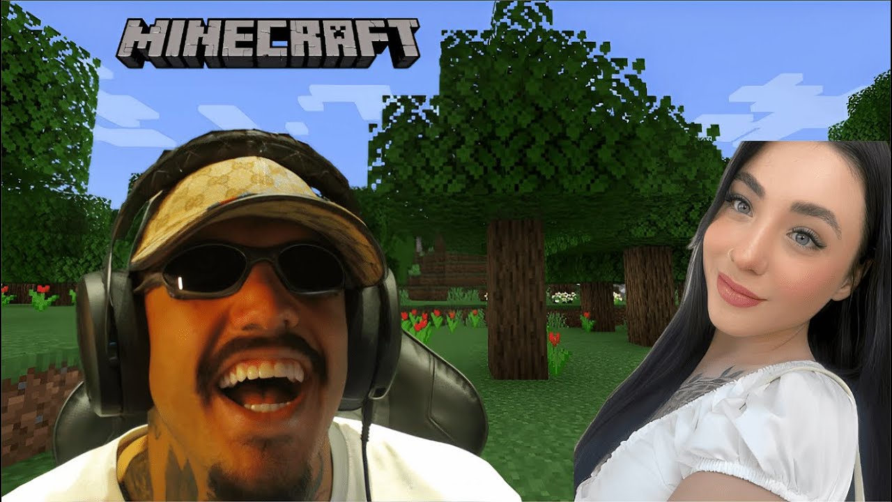 SNOPEY JOGANDO MINECRAFT COM SUA AMIGA !!!
