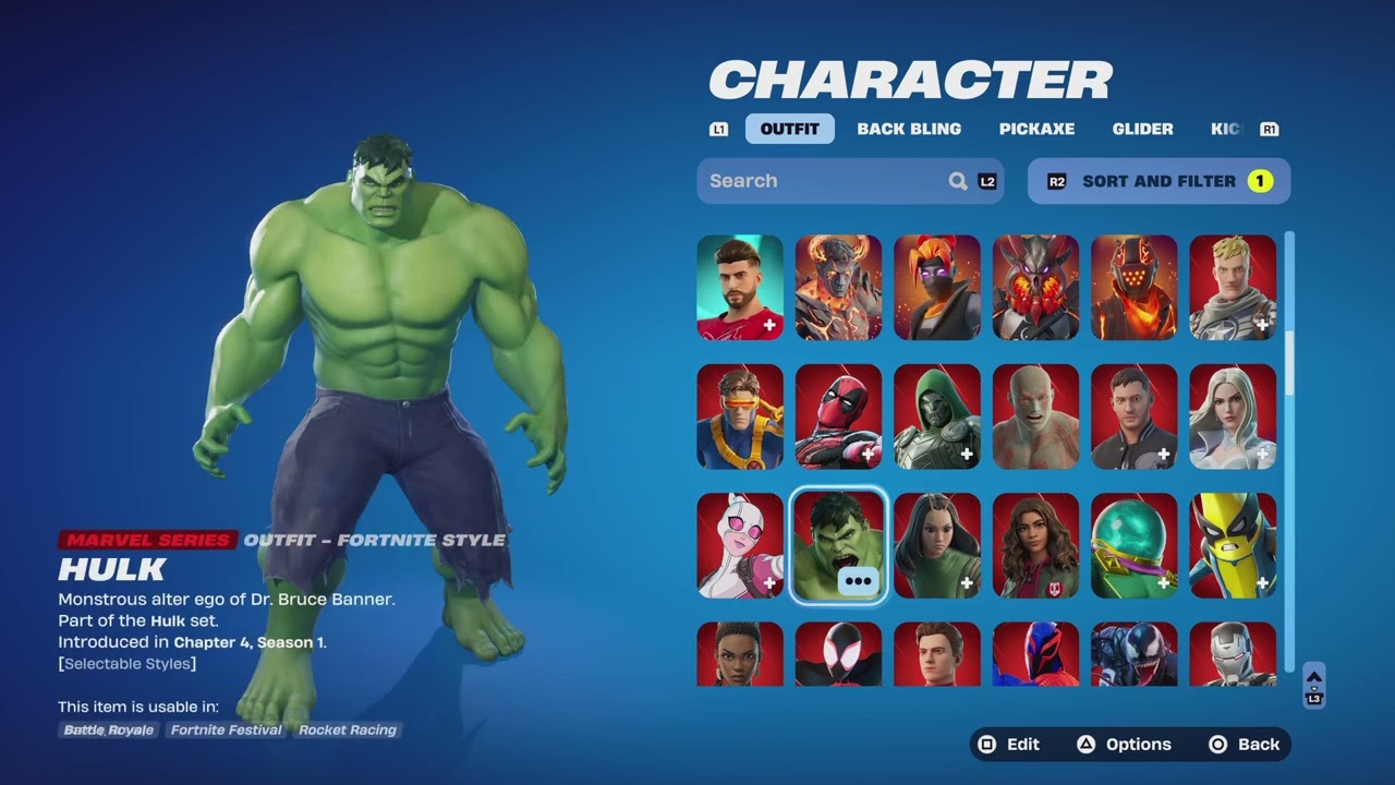 Locker tour 203 Skins