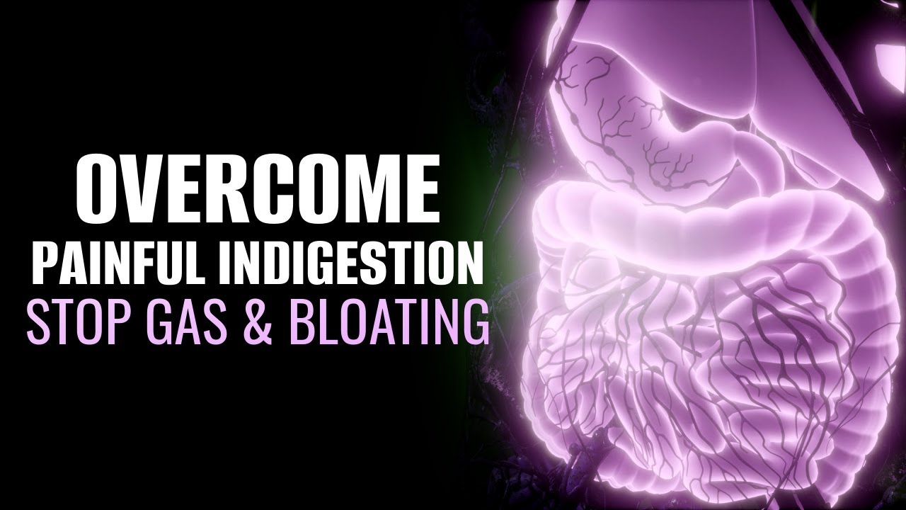 Reset Gut Health and Balance | Overcome Painful Indigestion | Stop Gas and Bloating | 528 Hz Healing