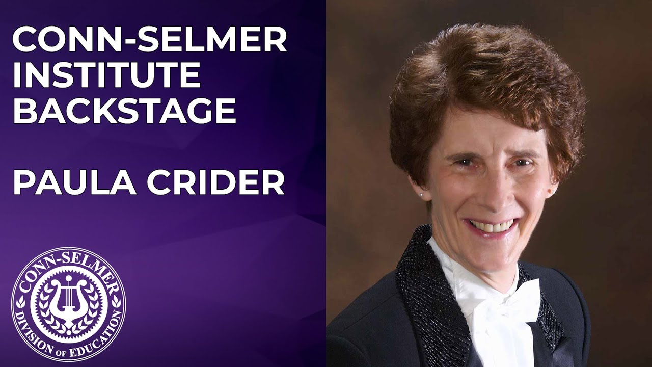 CSI Backstage with Paula Crider